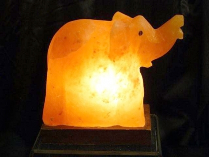 Elephant Salt Lamp